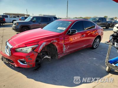 2022 INFINITI Q50 LUXE JN1EV7BP4NM311718 - główne zdjęcie licytacji z USA - miniatura