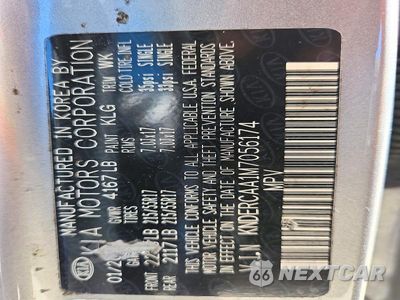 Zdjęcie 14 z 14 samochodu: 2021 KIA SELTOS EX VIN:KNDERCAA1M7056174 - miniatura