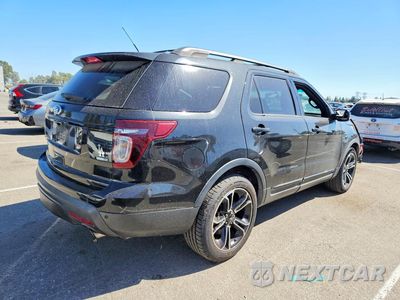 Trzecie zdjęcie samochodu z tyłu: 2015 FORD EXPLORER SPORT VIN:1FM5K8GT8FGA93196 - miniatura