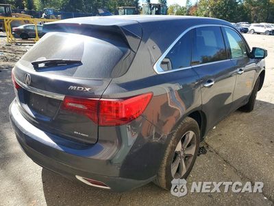 Trzecie zdjęcie samochodu z tyłu: 2014 ACURA MDX VIN:5FRYD4H25EB010132 - miniatura