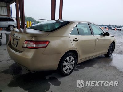 Trzecie zdjęcie samochodu z tyłu: 2010 TOYOTA CAMRY LE VIN:4T1BF3EK7AU018553 - miniatura