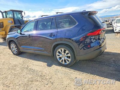 Drugie zdjęcie samochodu z przodu: 2024 TOYOTA GRAND HIGHLANDER XLE VIN:5TDACAB57RS027345 - miniatura