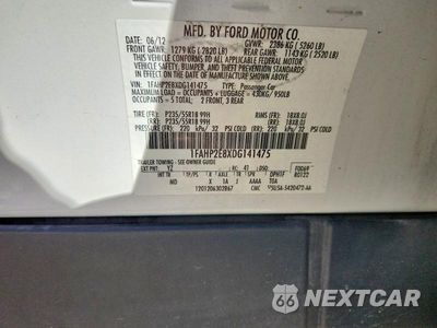 Zdjęcie 12 z 12 samochodu: 2013 FORD TAURUS SEL VIN:1FAHP2E8XDG141475 - miniatura