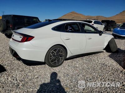 Trzecie zdjęcie samochodu z tyłu: 2022 HYUNDAI SONATA N LINE VIN:5NPEK4JC0NH149325 - miniatura