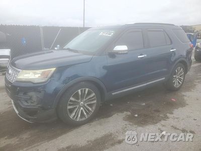 2017 FORD EXPLORER PLATINUM 1FM5K8HT7HGD23442 - główne zdjęcie licytacji z USA - miniatura