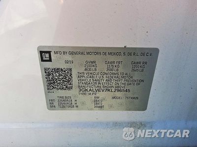Zdjęcie 13 z 14 samochodu: 2019 GMC TERRAIN SLT VIN:3GKALVEV7KL296545 - miniatura