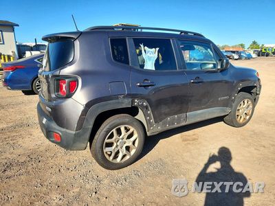Trzecie zdjęcie samochodu z tyłu: 2018 JEEP RENEGADE LATITUDE VIN:ZACCJBBB9JPG97815 - miniatura