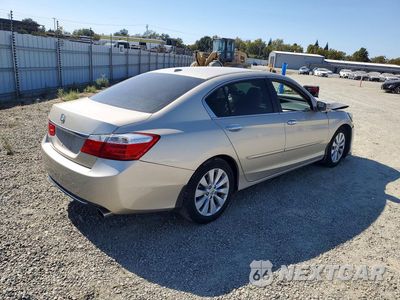 Trzecie zdjęcie samochodu z tyłu: 2014 HONDA ACCORD EXL VIN:1HGCR2F8XEA303799 - miniatura