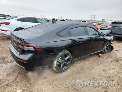 Trzecie zdjęcie samochodu z tyłu: 2025 HONDA ACCORD HYBRID SPORT-L VIN:1HGCY2F7XSA059741 - miniatura