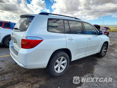 Trzecie zdjęcie samochodu z tyłu: 2010 TOYOTA HIGHLANDER BASE VIN:JTEZA3EH8A2010314 - miniatura