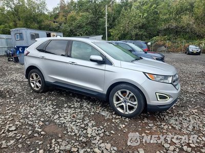Czwarte zdjęcie samochodu z boku: 2017 FORD EDGE TITANIUM VIN:2FMPK3K93HBB59834 - miniatura