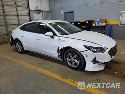 Czwarte zdjęcie samochodu z boku: 2022 HYUNDAI SONATA SE VIN:5NPEG4JA5NH134948 - miniatura