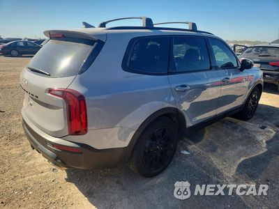 Trzecie zdjęcie samochodu z tyłu: 2022 KIA TELLURIDE SX VIN:5XYP5DHC0NG324833 - miniatura