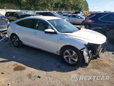 Czwarte zdjęcie samochodu z boku: 2019 HONDA INSIGHT EX VIN:19XZE4F57KE004267 - miniatura