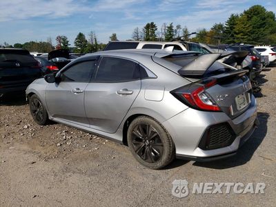 Drugie zdjęcie samochodu z przodu: 2018 HONDA CIVIC EXL VIN:SHHFK7H75JU405268 - miniatura