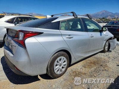 Trzecie zdjęcie samochodu z tyłu: 2022 TOYOTA PRIUS LE VIN:JTDKAMFU5N3186115 - miniatura
