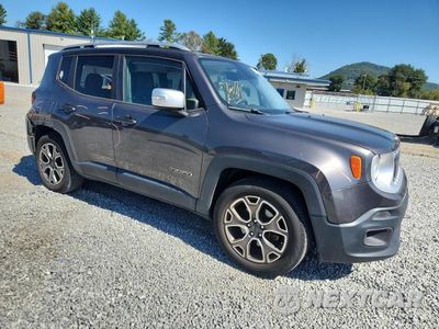 Czwarte zdjęcie samochodu z boku: 2017 JEEP RENEGADE LIMITED VIN:ZACCJADBXHPE82753 - miniatura