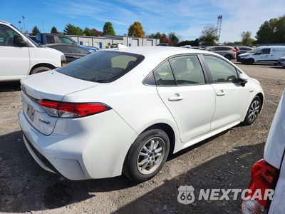 Trzecie zdjęcie samochodu z tyłu: 2020 TOYOTA COROLLA LE VIN:JTDEBRBEXLJ027685 - miniatura
