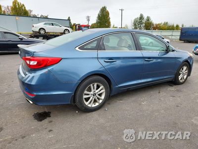 Trzecie zdjęcie samochodu z tyłu: 2017 HYUNDAI SONATA SE VIN:5NPE24AF1HH490585 - miniatura