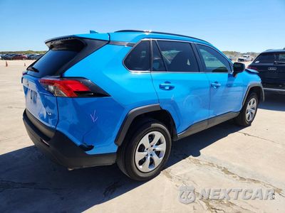 Trzecie zdjęcie samochodu z tyłu: 2021 TOYOTA RAV4 LE VIN:2T3H1RFV8MW131282 - miniatura
