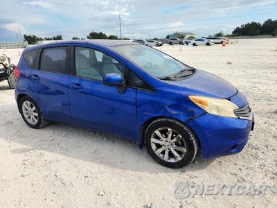Czwarte zdjęcie samochodu z boku: 2014 NISSAN VERSA NOTE SV VIN:3N1CE2CP5EL356394 - miniatura