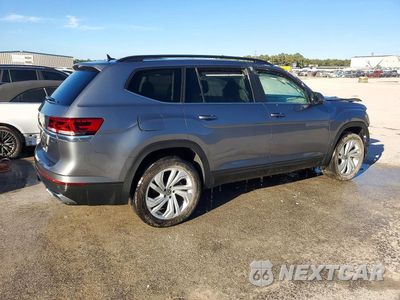 Trzecie zdjęcie samochodu z tyłu: 2023 VOLKSWAGEN ATLAS SE VIN:1V2KR2CA0PC521791 - miniatura