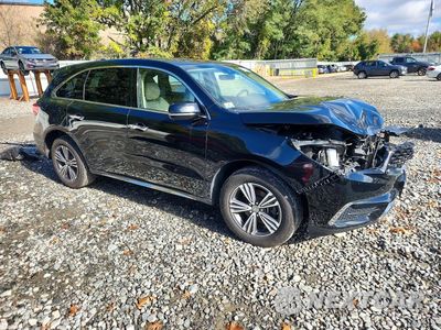 Czwarte zdjęcie samochodu z boku: 2017 ACURA MDX VIN:5J8YD4H31HL002493 - miniatura