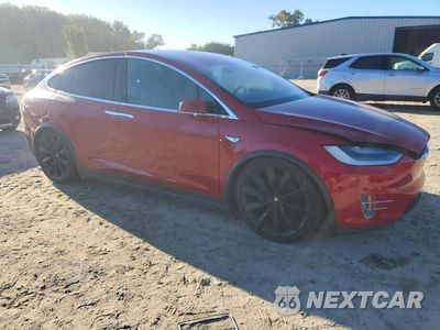 Czwarte zdjęcie samochodu z boku: 2016 TESLA MODEL X VIN:5YJXCBE20GF015119 - miniatura