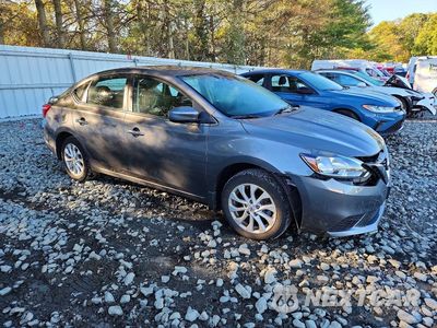 Czwarte zdjęcie samochodu z boku: 2019 NISSAN SENTRA SV VIN:3N1AB7AP4KY239615 - miniatura