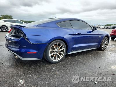Trzecie zdjęcie samochodu z tyłu: 2015 FORD MUSTANG GT VIN:1FA6P8CF5F5354148 - miniatura