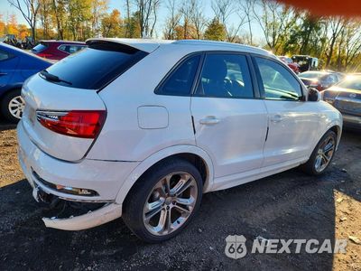 Trzecie zdjęcie samochodu z tyłu: 2018 AUDI Q3 PREMIUM VIN:WA1BCCFS0JR005264 - miniatura