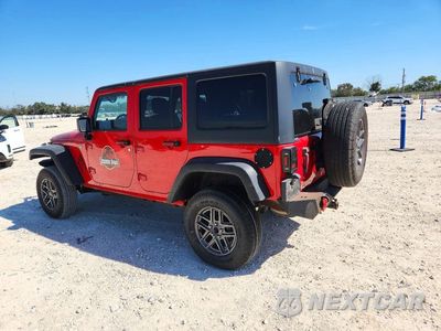 Drugie zdjęcie samochodu z przodu: 2015 JEEP WRANGLER UNLIMITED SPORT VIN:1C4BJWDG4FL523528 - miniatura