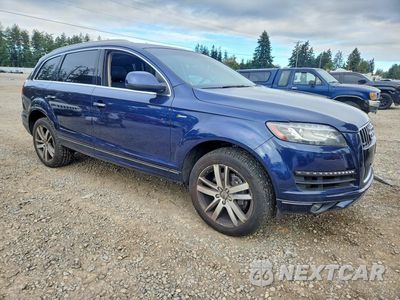 Czwarte zdjęcie samochodu z boku: 2014 AUDI Q7 PREMIUM PLUS VIN:WA1LGAFE5ED020787 - miniatura