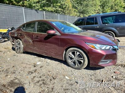 Czwarte zdjęcie samochodu z boku: 2022 NISSAN SENTRA SV VIN:3N1AB8CVXNY288744 - miniatura