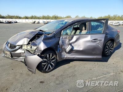 2014 HONDA CIVIC EXL 19XFB2F95EE260737 - główne zdjęcie licytacji z USA - miniatura