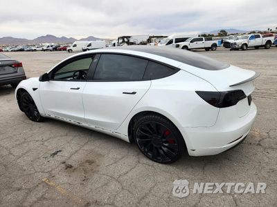 Drugie zdjęcie samochodu z przodu: 2022 TESLA MODEL 3 VIN:5YJ3E1EC6NF339734 - miniatura