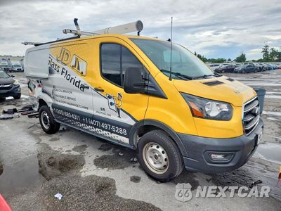 Czwarte zdjęcie samochodu z boku: 2020 FORD TRANSIT T-250 VIN:1FTBR1Y80LKA12902 - miniatura