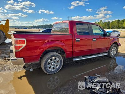 Trzecie zdjęcie samochodu z tyłu: 2014 FORD F150 SUPERCREW VIN:1FTFW1CF6EKE76876 - miniatura