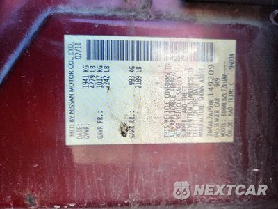 Zdjęcie 12 z 12 samochodu: 2011 NISSAN ALTIMA 2.5 VIN:1N4AL2AP9BC149209 - miniatura