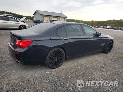 Trzecie zdjęcie samochodu z tyłu: 2014 BMW 740 LI VIN:WBAYE4C55ED138021 - miniatura