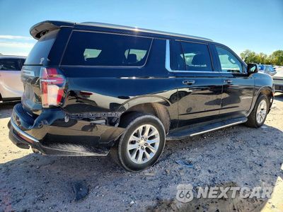 Trzecie zdjęcie samochodu z tyłu: 2023 CHEVROLET SUBURBAN C1500 PREMIER VIN:1GNSCFKD3PR116325 - miniatura