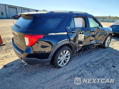 Trzecie zdjęcie samochodu z tyłu: 2021 FORD EXPLORER LIMITED VIN:1FMSK7FH6MGA88098 - miniatura