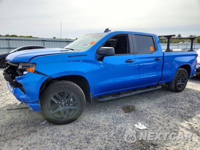 2025 CHEVROLET SILVERADO K1500 CUSTOM 1GCPKBEK2SZ300880 - główne zdjęcie licytacji z USA - miniatura
