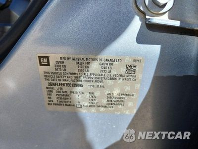 Zdjęcie 13 z 13 samochodu: 2014 CHEVROLET EQUINOX LS VIN:2GNFLEEK7E6139895 - miniatura