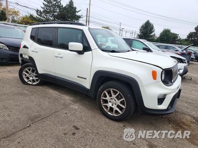 Czwarte zdjęcie samochodu z boku: 2019 JEEP RENEGADE LATITUDE VIN:ZACNJBBBXKPK92909 - miniatura