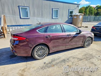 Trzecie zdjęcie samochodu z tyłu: 2017 FORD FUSION SE VIN:3FA6P0T91HR202976 - miniatura