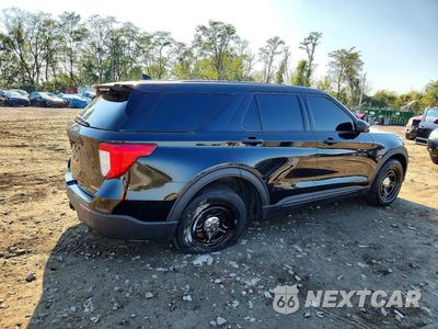 Trzecie zdjęcie samochodu z tyłu: 2020 FORD EXPLORER POLICE INTERCEPTOR VIN:1FM5K8AW5LGA72126 - miniatura