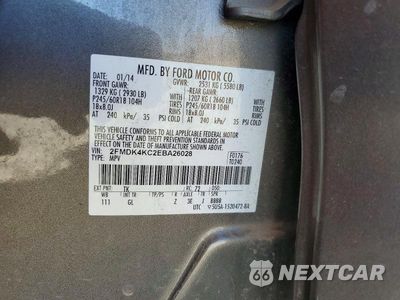 Zdjęcie 13 z 13 samochodu: 2014 FORD EDGE LIMITED VIN:2FMDK4KC2EBA26028 - miniatura
