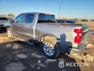 Drugie zdjęcie samochodu z przodu: 2021 CHEVROLET SILVERADO K1500 CUSTOM VIN:3GCPYBEKXMG120628 - miniatura