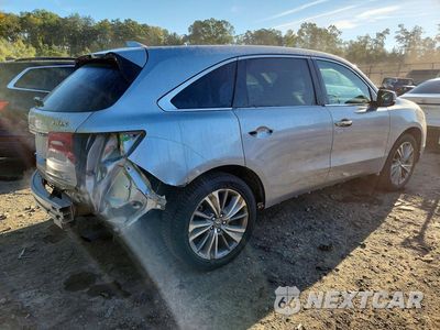 Trzecie zdjęcie samochodu z tyłu: 2018 ACURA MDX TECHNOLOGY VIN:5J8YD4H58JL028600 - miniatura